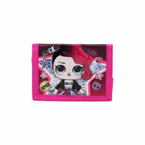 LOL Surprise Rock Portefeuille Velcro, Multicolore