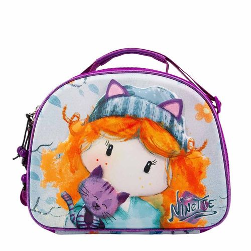 Forever Ninette Cute Sac à Goûter 3D, Multicolore
