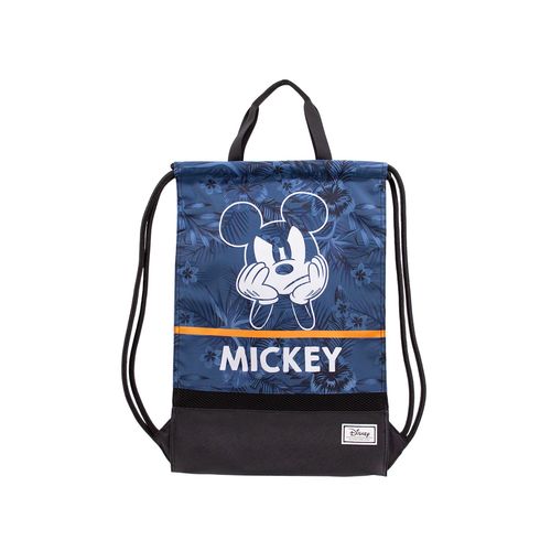Mickey Mouse Blue Sac à Cordon Storm avec Poignées, Bleu Foncé