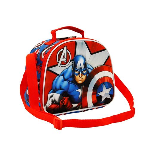Sac à Goûter 3D - Captain America Gravity - Rouge
