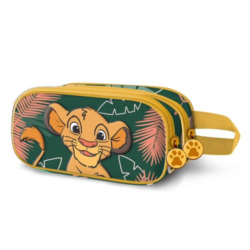 Trousse Double 3D - Disney Roi Lion Green - Vert - Taille Unique