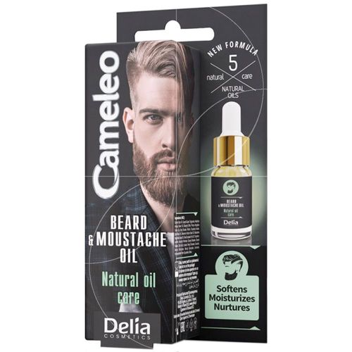 Cameleo Men - Huile De Barbe Et Moustache À L'huile Naturelle - 10ml 