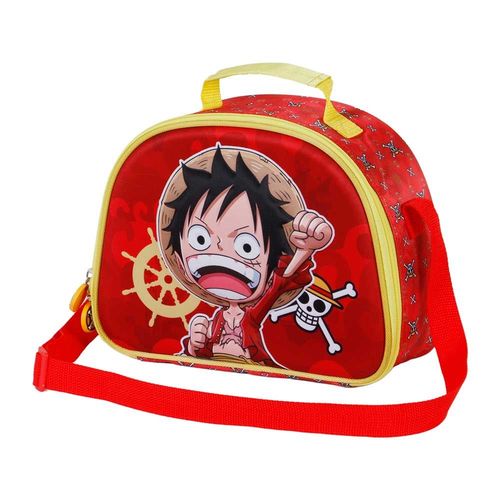 Sac à Goûter 3D - One Piece Luffy - Rouge