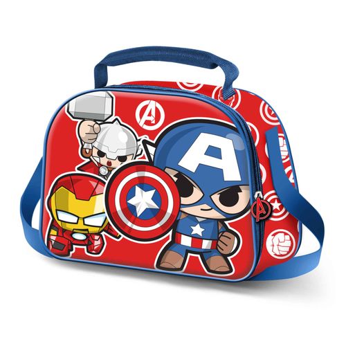 Sac à Goûter 3D - Avengers Impact - Rouge