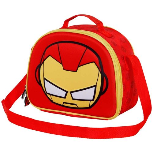 Iron Man Bobblehead Sac à Goûter 3D, Rouge