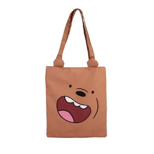 Ours Pour Un et Un Pour T'Ours Grizz Sac de Courses Shopping Bag, Brun