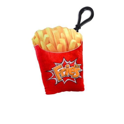 Oh My Pop! Fries Porte-clés Pillow, Rouge