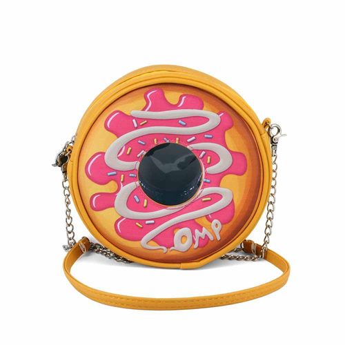 Oh My Pop Popnut Sac à Bandoulière Rond, Rose