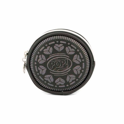 Oh My Pop! Black Cookie Porte-monnaie Rond, Brun