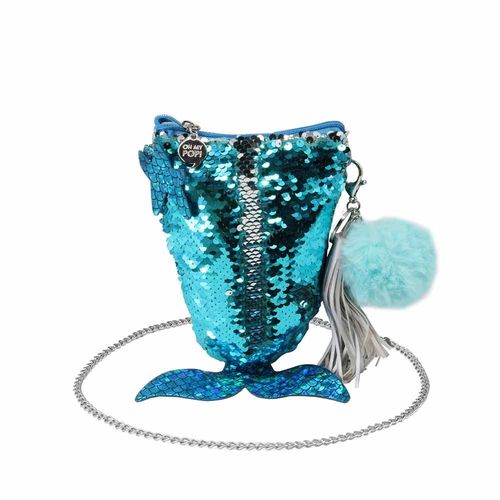 Oh My Pop! Wow-Siren Sac à Bandoulière Action, Bleu