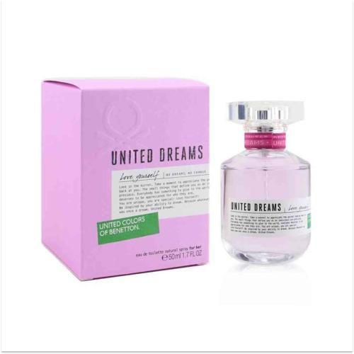 Benetton - United Dreams Love Yourself - Eau De Toilette Pour Femme 50ml 