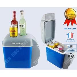 Réfrigérateur congélateur 1 porte bas usage chaud froid portable petit mini  camping glacière température voyage 12v pratique