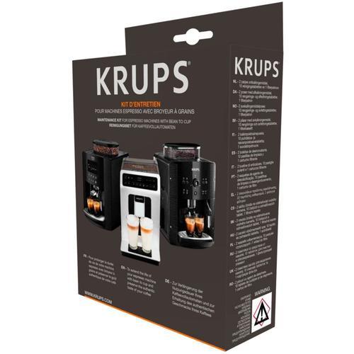 KRUPS XS530010 Kit d'entretien pour machine Espresso avec broyeur à  grains XS530010