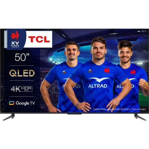 TV 50" TCL 50C645 4K QLED avec Google TV Game Master