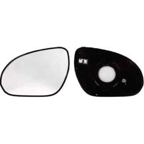 Miroir Glace De Rétroviseur Gauche Pour Hyundai I30 I Phase 2 2007-2010, Asphérique, Neuf