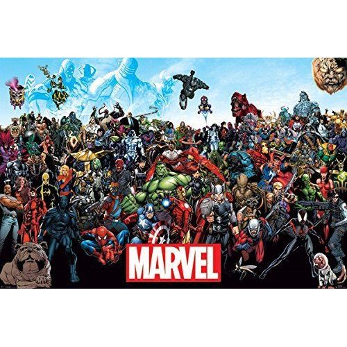 Marvel Comics Pack Posters Universe 61 X 91 Cm (5)