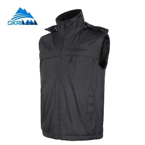 Gilet De Randonnée Softshell Pour Hommes,Coupe-Vent,Cyclisme,Camping,Sans Manches