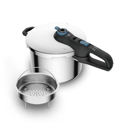 Cocotte-Minute Tefal 6 L Induction Inox  Secure Trendy P2580700