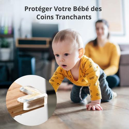 20 PCS Coin de Table Protection Bebe Protection Coin de Table bébé, Protege  Coin de Table Bebe Protection Angle de Table avec Une Super Colle