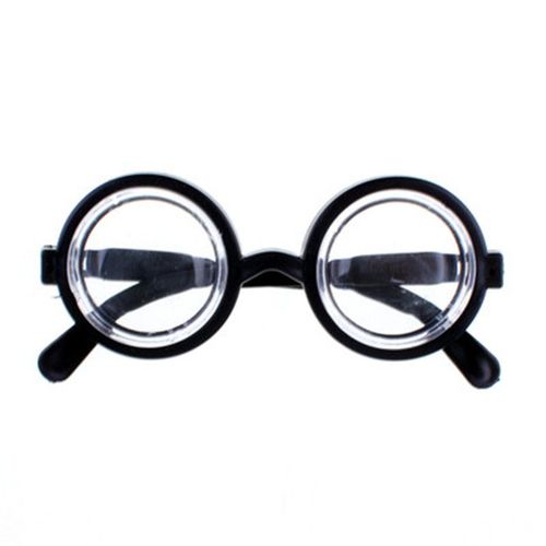 Costume Cosplay De Minions En Verre Circulaire, 1 Pièce, Lunettes, Fournitures De Fête D'Anniversaire, Accessoires De Décoration Amusants Pour Enfants