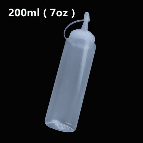 Distributeur De Condiments En Plastique, Sauce Vinaigre Huile Ketchup Sauce Cruet Accessoires De Cuisine, Saucière Bouteille À Presser 5/7/8/12oz