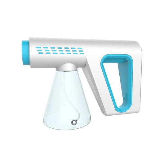 Pulvérisateur électrique sans fil pour la désinfection des hôtels et des maisons, brumisateur à lumière bleue, pistolet à vapeur Nanos, nouveauté