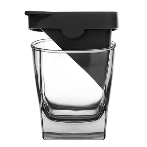 Verre À Glace Pour Whisky, Vodka, Spiritueux, Iceberg, Avec Moule À Glace En Silicone, Deux Pièces