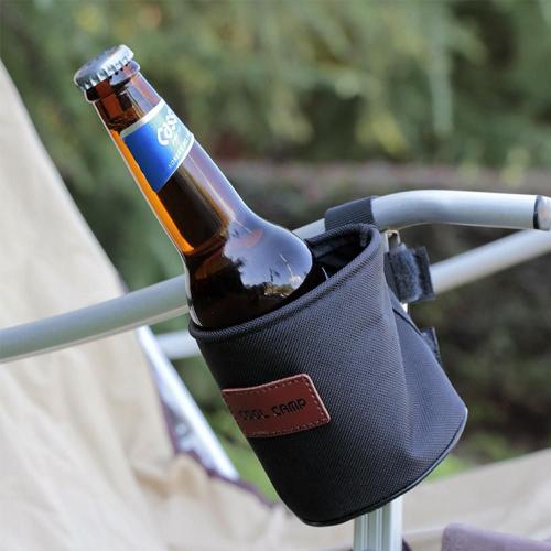 Montagne porte gobelet de vélo, organisateur de bouteille d'eau, boisson, support, sac de rangement latéral pour chaise, pour la cuisine en plein air, fournitures de Bar