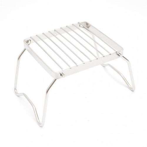 Support de brûleur pliant en acier inoxydable, Mini poêle d'extérieur, ensemble de barbecue portable, support de plaque de cuisson, accessoires de grillades