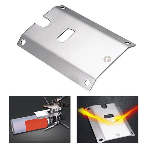 Déflecteur thermique de cuisinière à gaz, garde résistant à la chaleur, brûleurs à gaz de Camping, équipement d'outils pour accessoires de cuisinière