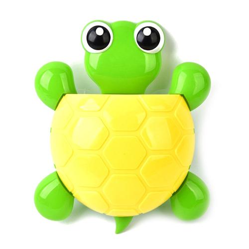 Dessin Animé Mignon Tortue Porte Brosse À Dents Ventouse Crochet Tortue Enfants Porte Brosse À Dents Salle De Bain Dentifrice Accessoires