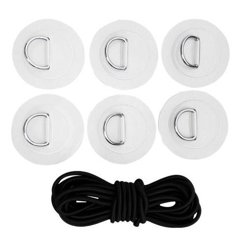 Kit De Gréement De Pont À Corde Élastique, Pataugeoire Avec Anneau En D, Planche De Surf Gonflable Pour Sports Aquatiques, 6 Pièces