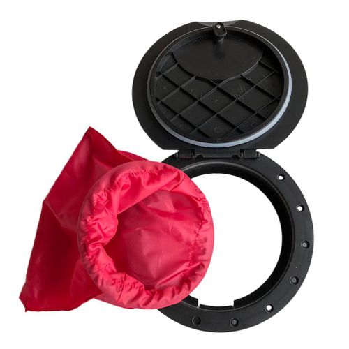 Couvercle De Pont De Canoë En Nylon Noir, 11 Pouces, Accessoires De Remplacement, Durable Et Résistant