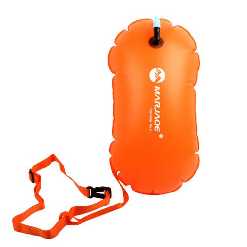 Flotteur De Sécurité De Bouée Gonflé Bouleversé Par Dispositif De Natation De Haute Visibilité Pour La Natation Sauvage