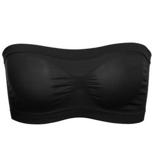 Enveloppes De Poitrine Sans Bretelles Invisibles Pour Femmes,Enveloppes De Poitrine,Tube Y-Plus Taille,Sans Couture,Doux,Anti-Exposition,Maille Hautement Élastique,Enveloppé
