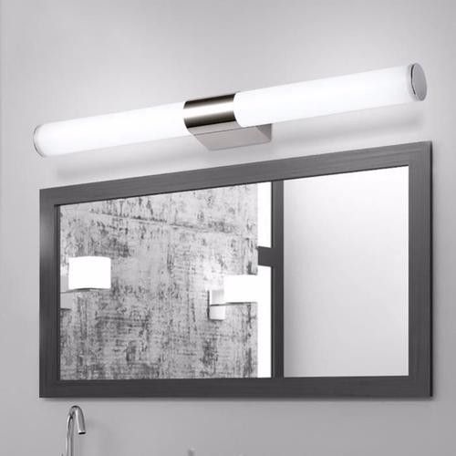 Neufu 55cm 22w Lampe Murale Etanche Salle De Bain Led Lumière Blanche Applique Miroir Intérieur