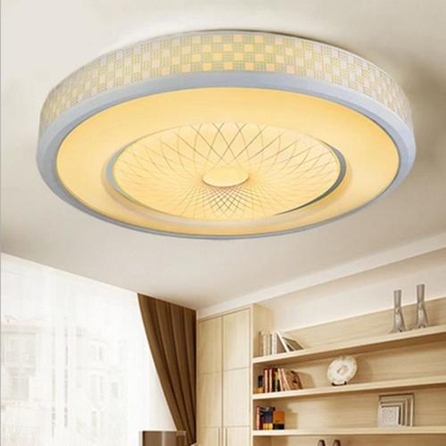 Tempsa 24w 24 Led Plafonnier Moderne Super Lumineux Rond Lampe Pour Salon Salle De Bains Chambre À Coucher Blanc Chaud