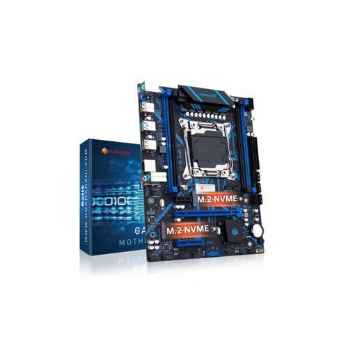 Carte Mère X99 QD4 Composant PC Compatible Intel E5 V3 V4 Socket LGA 2011-3 Mémoire DDR4 RECC NON-ECC NVME