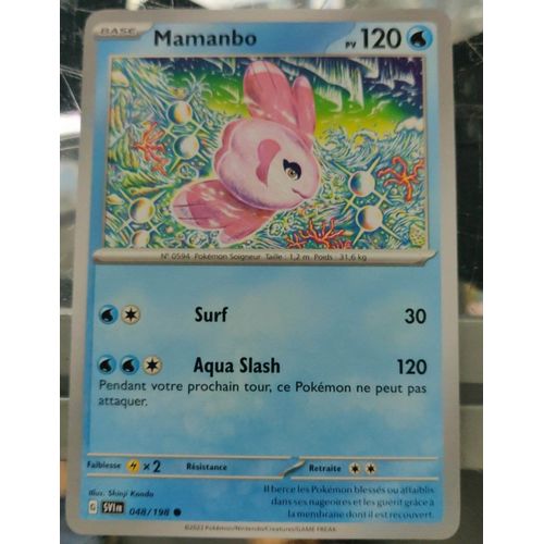 Pokemon Mamanbo 048 / 198 Ecarlatte Et Violet