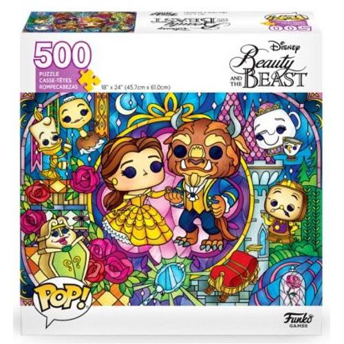 Figurine Funko Pop - La Belle Et La Bête [Disney] - Puzzle (500 Pièces) (72166)