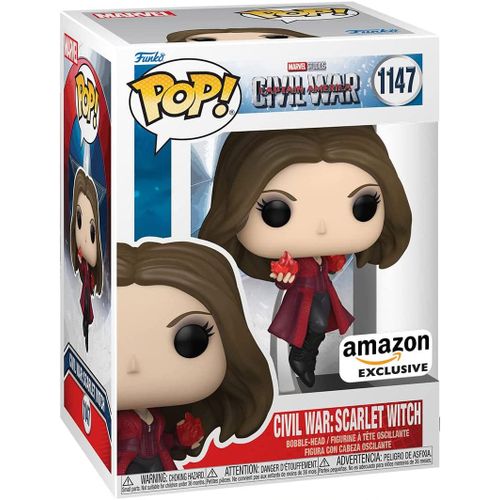 Figurine Funko Pop - Captain America : Civil War [Marvel] N°1147 - Civil War : Sorcière Rouge (70091)