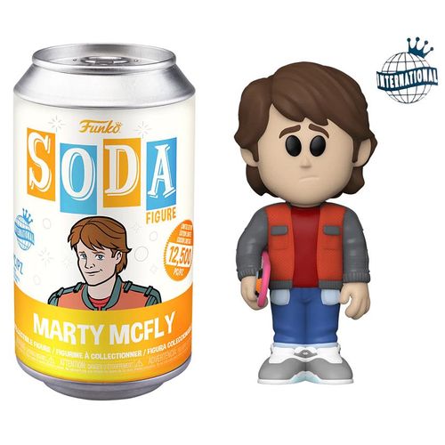 Figurine Funko Pop - Retour Vers Le Futur - Marty Mcfly (Canette Orange) [Avec Chase] (66022)