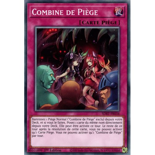 Combine De Piège - Sdbt-Fr034 - Yu-Gi-Oh ! Commune