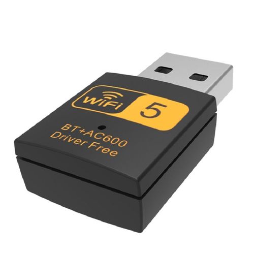 Adaptateur USB sans fil 600Mbps 2 en 1 double bande récepteur externe sans fil Dongle WiFi