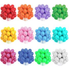Ballons a helium en Latex, 10/20/30/50 pieces, 10/12 pouces, or, noir,  rose, decorations de fete d'anniversaire, de mariage pour adultes, de  reception cadeau pour bebe, pour enfants