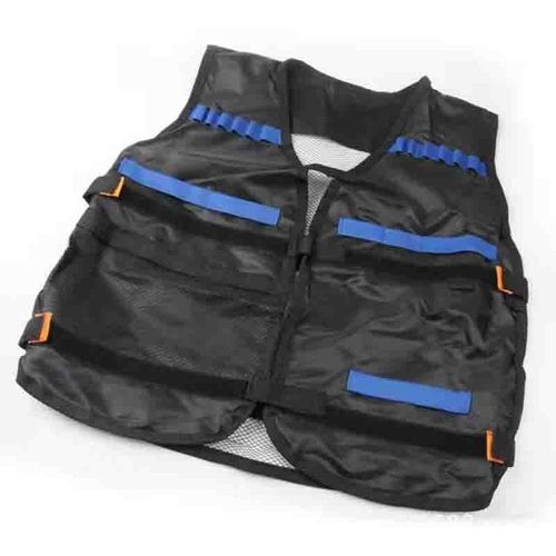 Le Noir - Nouveau Kit De Gilet Tactique Ajustable Avec Poches De Rangement Adapt? ? L'?Quipe Elite Nerf N Strike