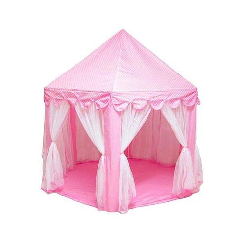 Une seule tente - Tente tipi portable pour fille forme de château