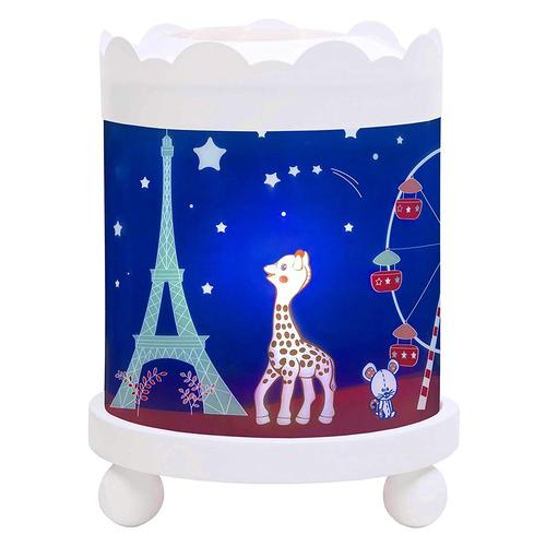 Trousselier ? 43 M65wgb 12 V Merry Go Round Sophie La Girafe Paris Nuit Lampe