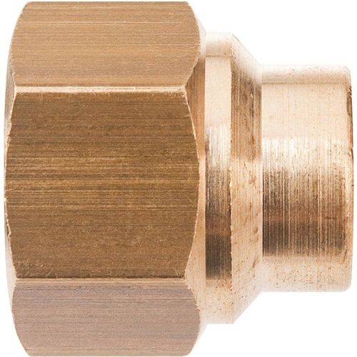 Raccord laiton droit à souder - Femelle 1/4" (8/13) - A souder Ø 10 mm
