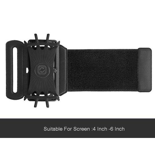 Le Noir - Brassard De Poignet Élastique Pour Hommes Et Femmes Pochette De Téléphone Pour Exercices'étirement Entraînement Fitness Anti Dérapant Pour Iphone 11